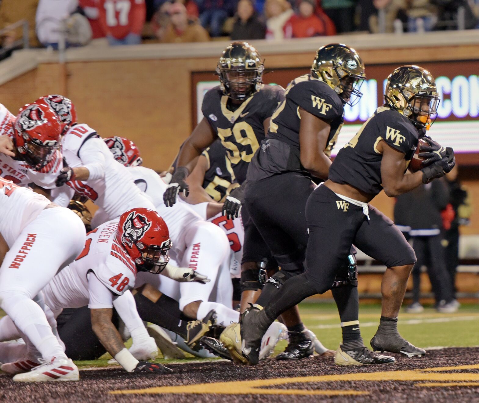 NC State Wake Forest football